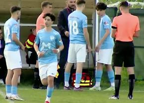 Gemenii fostului antrenor de la FCSB au debutat în Liga 3 la 14 ani și 4 luni » Pasă de gol la prima atingere