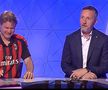 Florin Răducioiu și Mihai Stoica și-au ales favorita din AC Milan - Inter » Povești inedite în direct: „Ce «capace» mi-am luat de la tata...”
