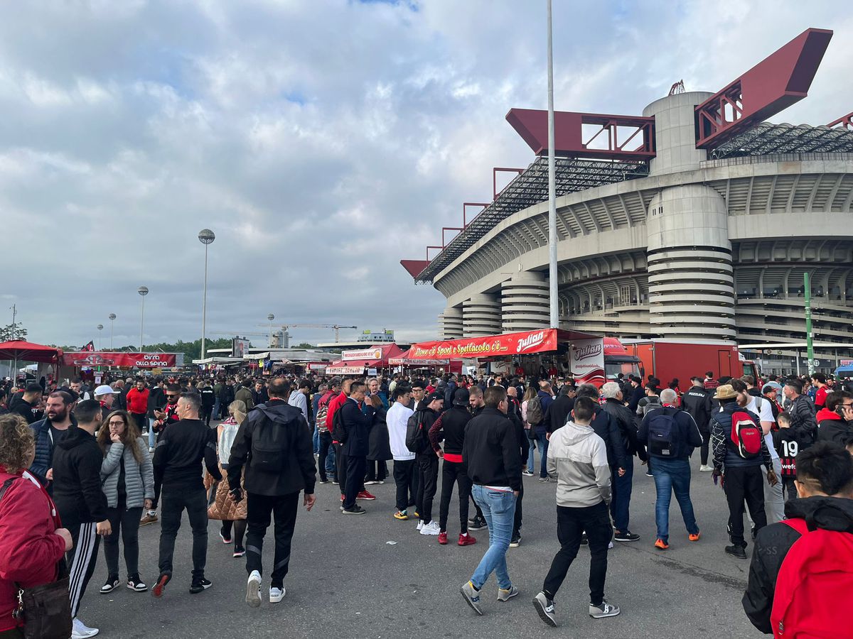 AC Milan - Inter, atmosferă și meci