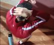 Incident INCREDIBIL la Turneul de la Roma. Novak Djokovic s-a prăbușit la pământ, după ce a fost lovit în cap cu o sticlă