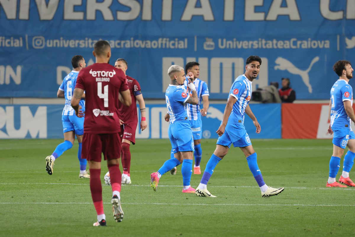 FCSB este CAMPIOANA României » Remiza dintre Universitatea Craiova și CFR Cluj a decis soarta titlului în Superliga