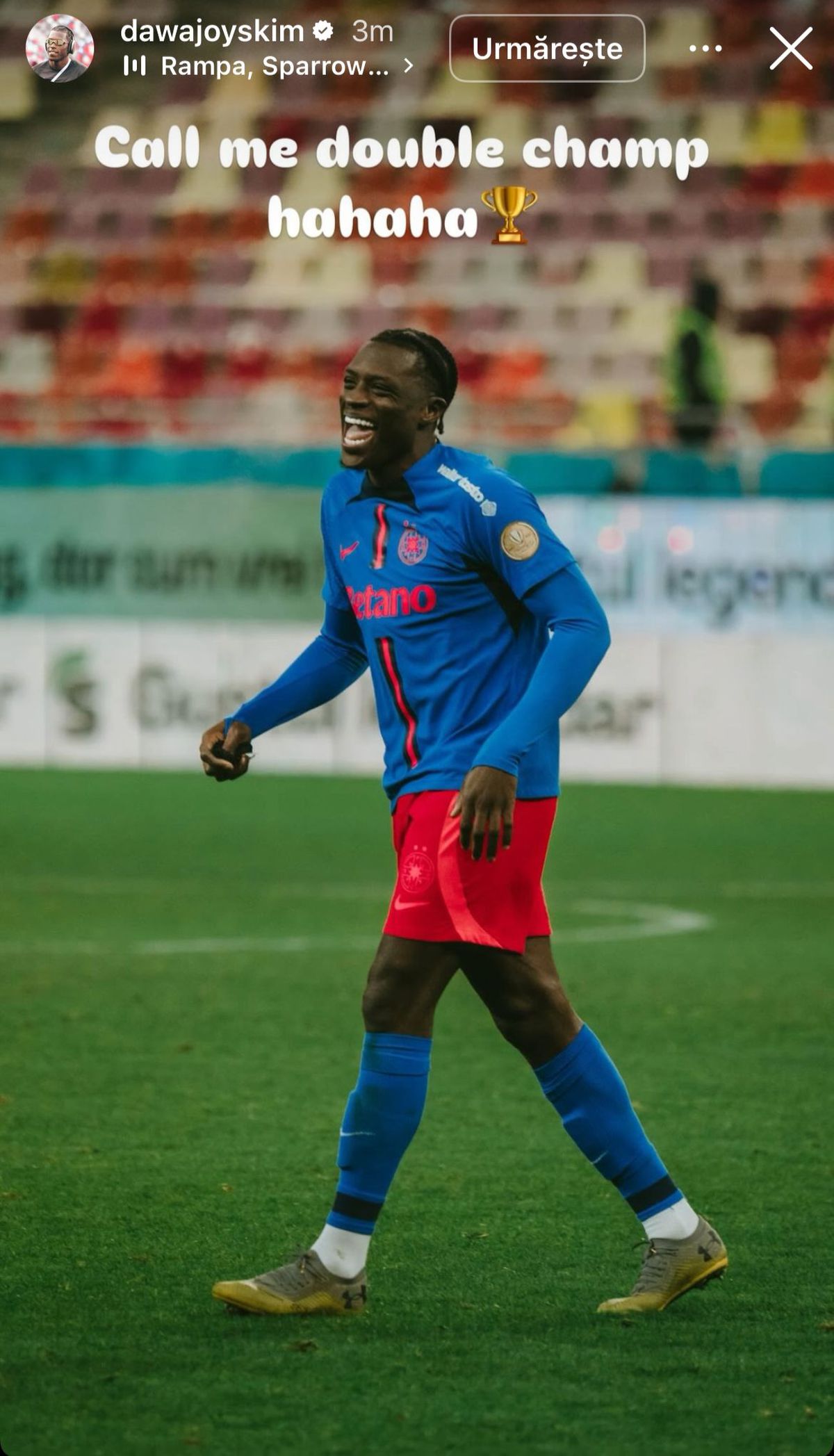 Prima reacție a lui Elias Charalambous, după ce a adus al doilea titlu la FCSB