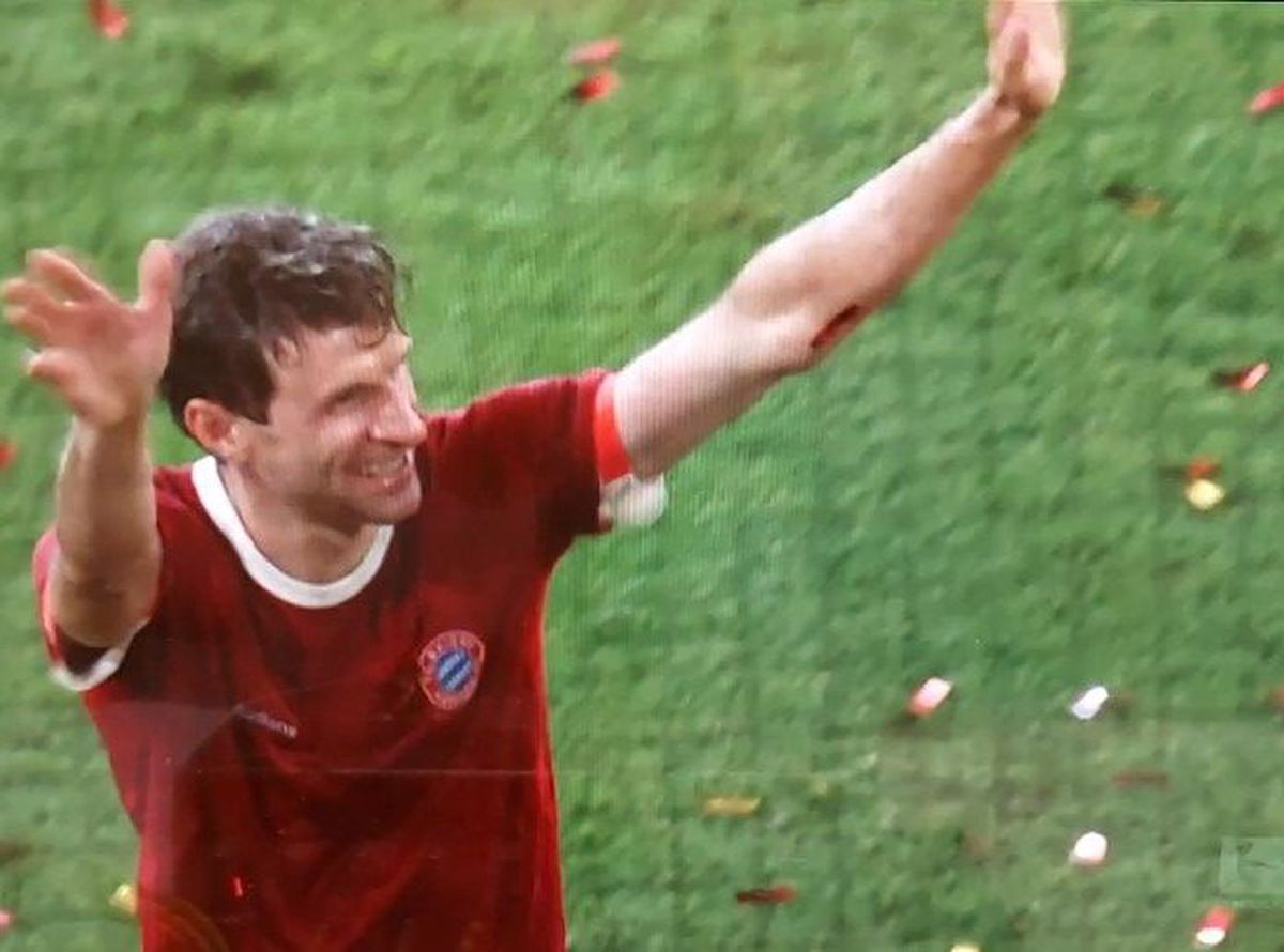 Thomas Muller, eroul sărbătorii celui de-al 34-lea titlu câștigat de Bayern