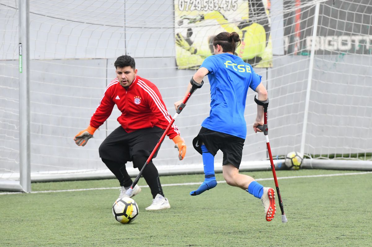FCSB - actiune persoane handicap