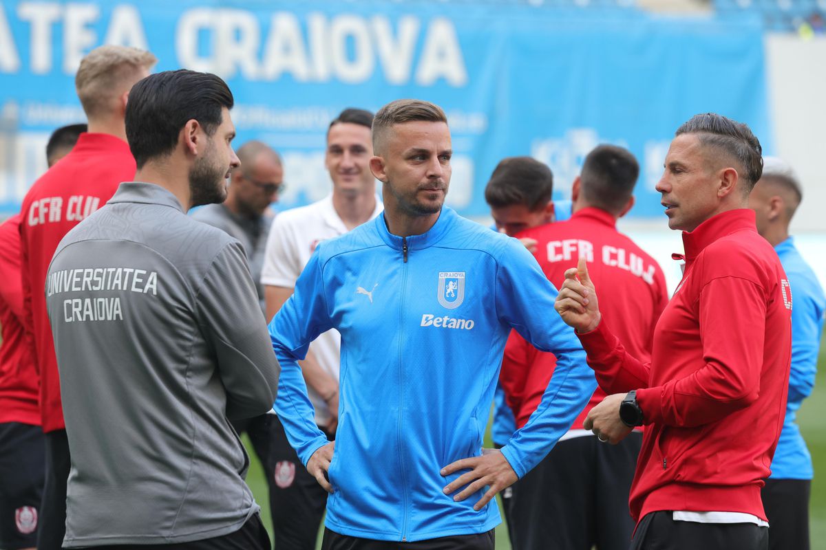 Înainte de Craiova - CFR, 10 mai 2025