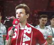 Sărbătoare la al 34-lea titlu câștigat de Bayern, cu Thomas Muller eroul serii de pe Allianz Arena