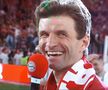 Sărbătoare la al 34-lea titlu câștigat de Bayern, cu Thomas Muller eroul serii de pe Allianz Arena