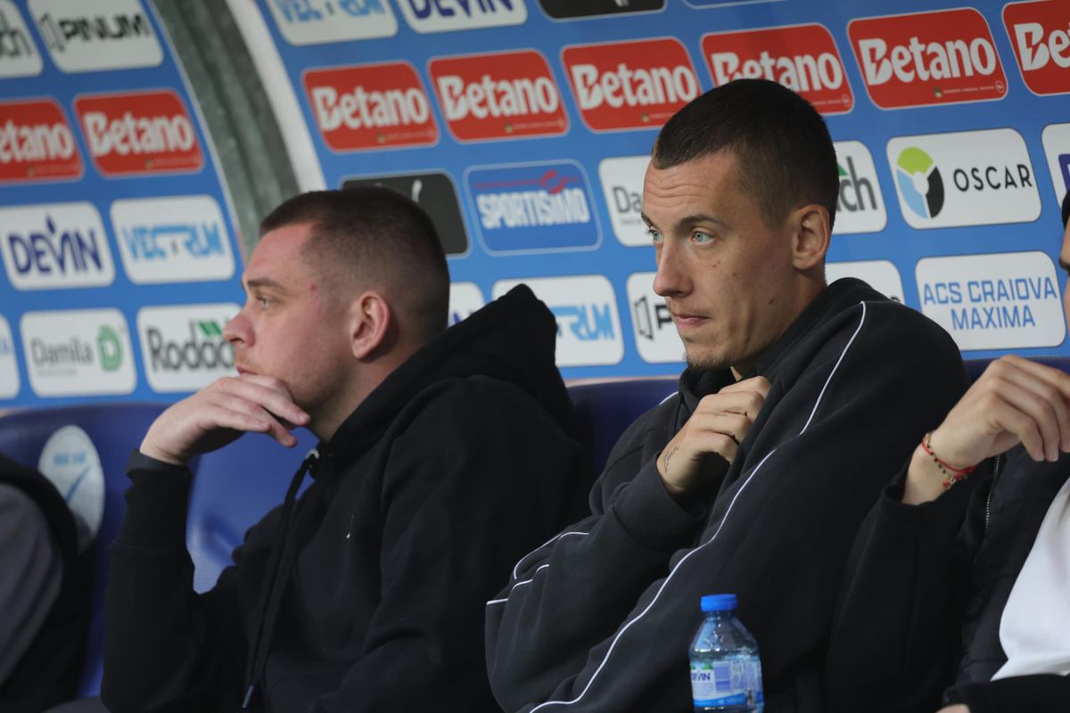 Universitatea Craiova - CFR Cluj // Luis Paradela, Alex Cicâldău și Alexandru Ișfan, înainte de partidă