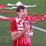 Sărbătoare la al 34-lea titlu câștigat de Bayern, cu Thomas Muller eroul serii de pe Allianz Arena