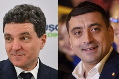 George Simion și Nicușor Dan / foto: Libertatea