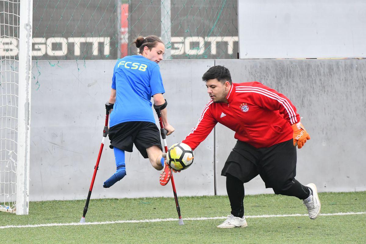 FCSB - actiune persoane handicap