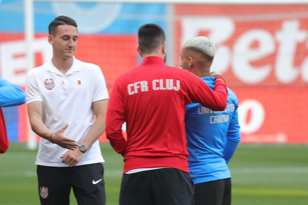 Înainte de Craiova - CFR, 10 mai 2025