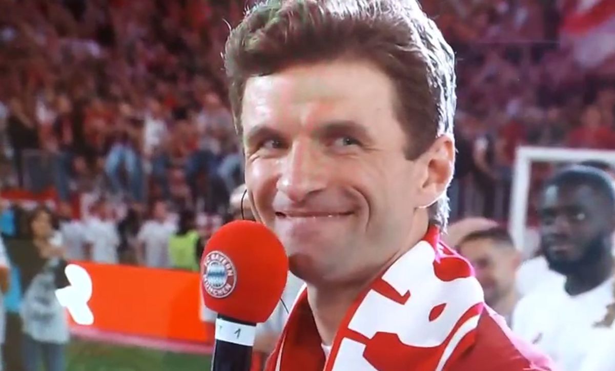 Thomas Muller, eroul sărbătorii celui de-al 34-lea titlu câștigat de Bayern