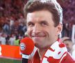Sărbătoare la al 34-lea titlu câștigat de Bayern, cu Thomas Muller eroul serii de pe Allianz Arena