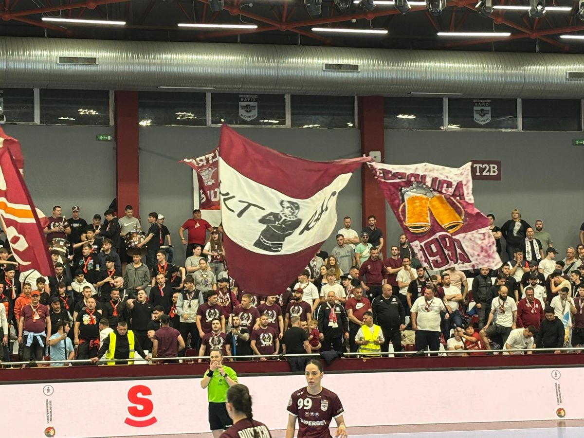 Rapid - Gloria Bistrița, semifinala Cupei României la handbal