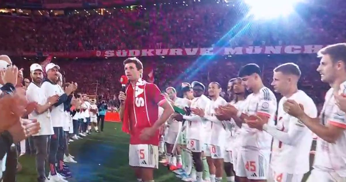 Thomas Muller, eroul sărbătorii celui de-al 34-lea titlu câștigat de Bayern