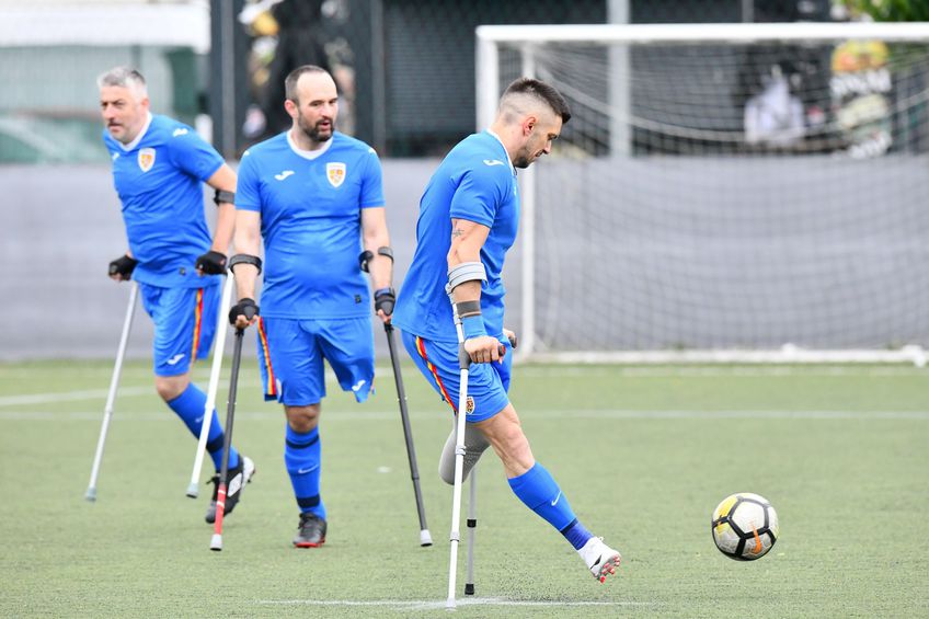 GALERIE FOTO & VIDEO FCSB a înființat o nouă echipă pentru jucători cu membre amputate! GSP.RO a fost la primul antrenament: „FCSB e Steaua pentru noi!”