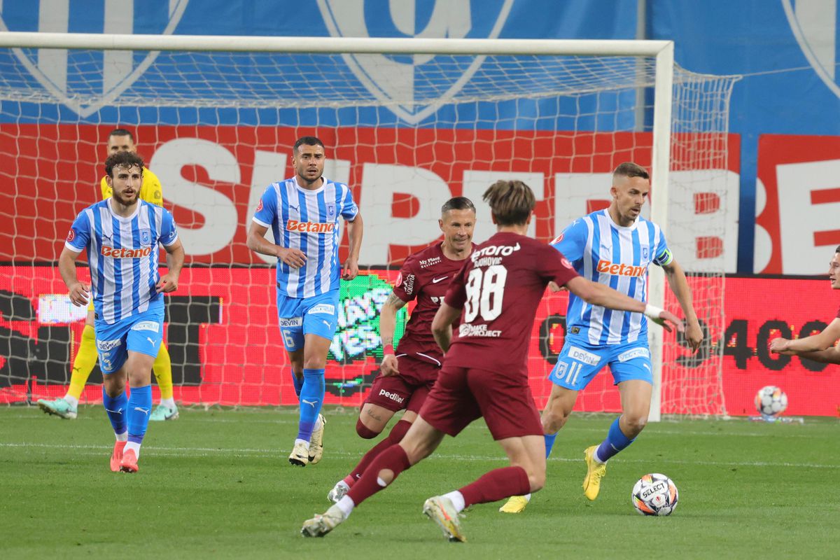 FCSB este CAMPIOANA României » Remiza dintre Universitatea Craiova și CFR Cluj a decis soarta titlului în Superliga