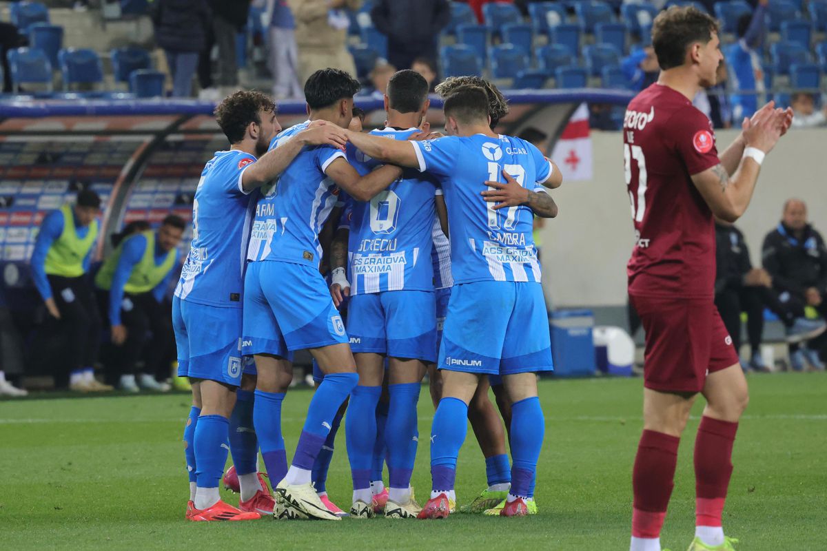 FCSB este CAMPIOANA României » Remiza dintre Universitatea Craiova și CFR Cluj a decis soarta titlului în Superliga