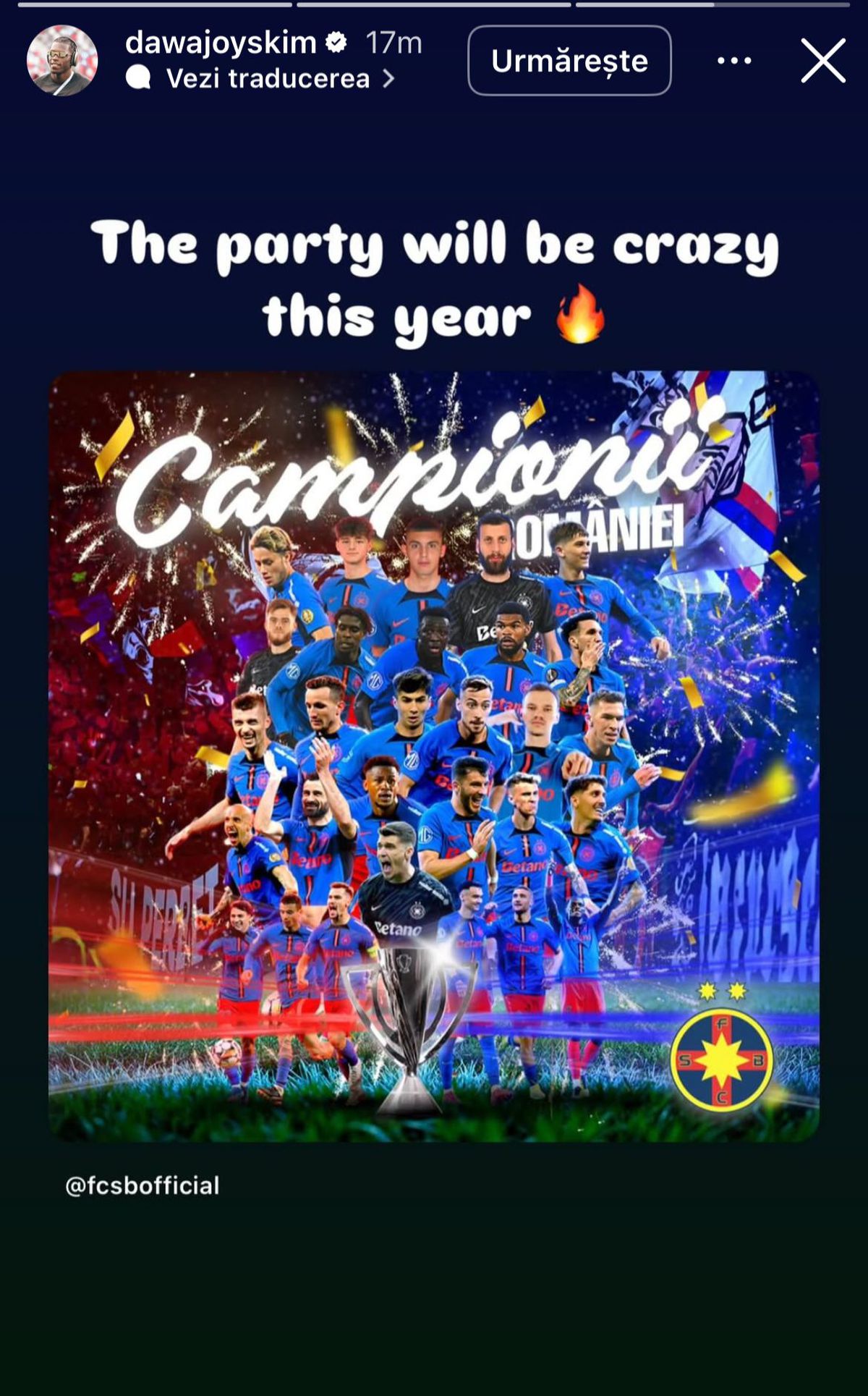 Înainte de U Cluj - FCSB, Ionuț Rada spune ce-i lipsește campioanei pentru a ajunge în grupele UCL