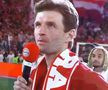Sărbătoare la al 34-lea titlu câștigat de Bayern, cu Thomas Muller eroul serii de pe Allianz Arena