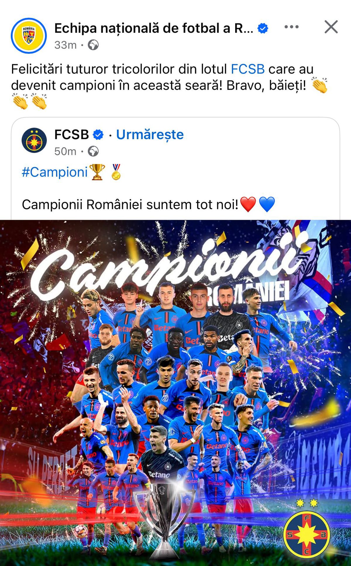 MM Stoica, reacție din 3 cuvinte după ce FCSB a devenit campioană! A intrat ulterior la TV: „De povestit nepoților”