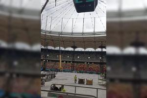 Cum arată Arena Națională înainte de concertul Metallica » Stadionul a devenit „zonă de festival”, iar fotbalul a fost mutat din Capitală