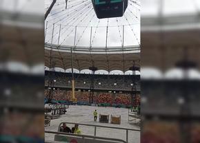 Cum arată Arena Națională înainte de concertul Metallica » Stadionul a devenit „zonă de festival”, iar fotbalul a fost mutat din Capitală