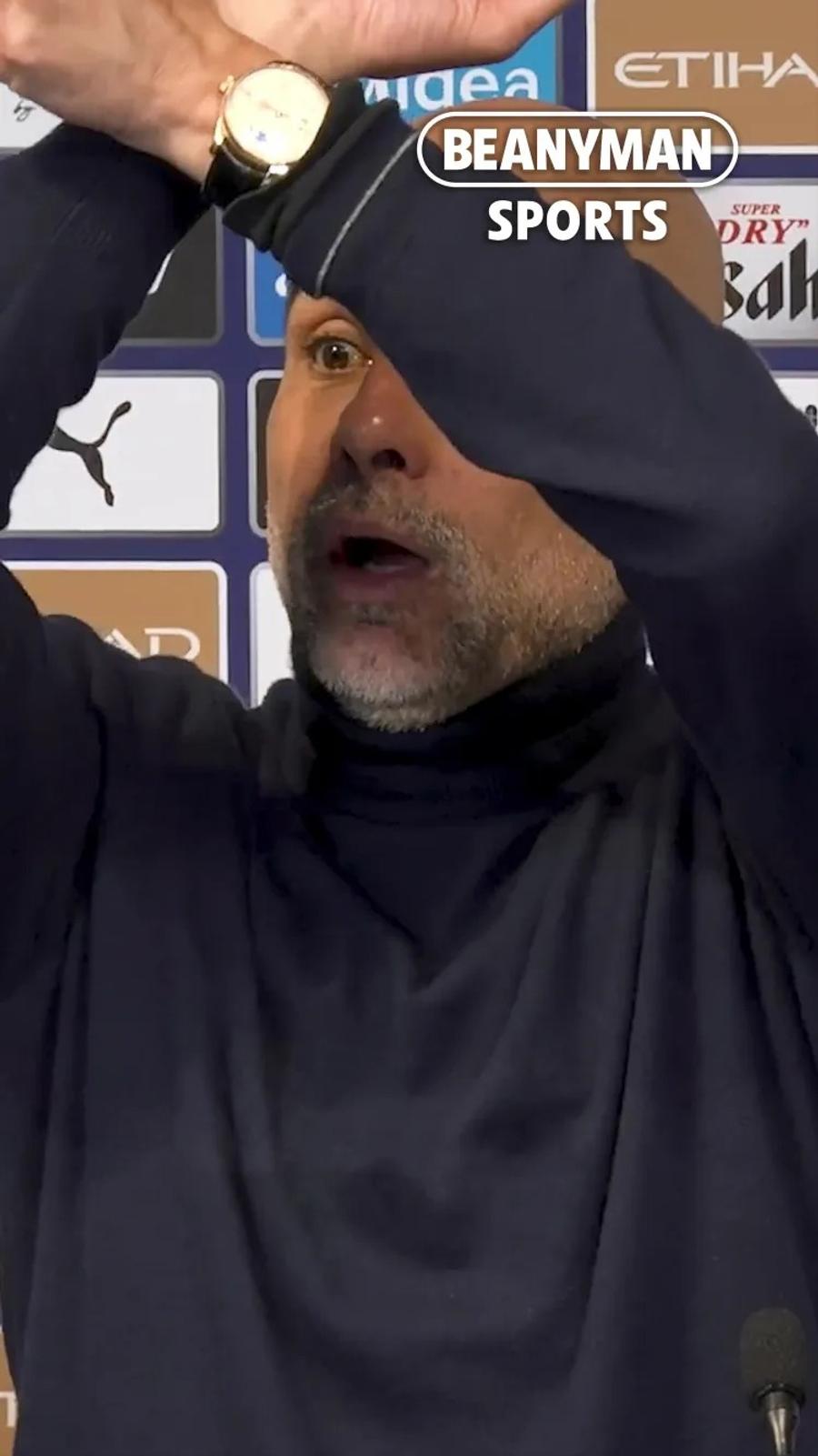 Guardiola a fugit din conferința de presă: „Sunt ciocănar cu jumătate de normă. Hai, fierarii!”