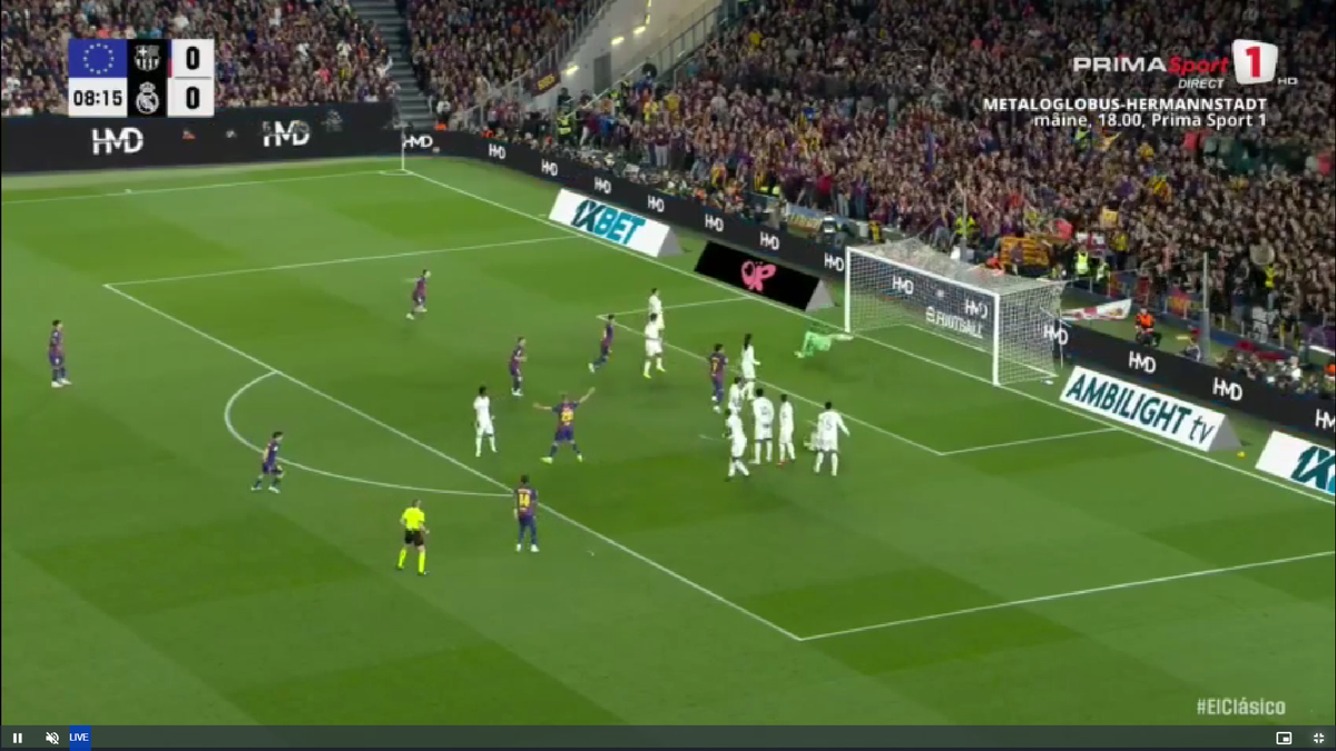 Execuție sublimă la deschiderea de scor din Barcelona - Real Madrid