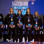 Tenis de masă - echipa feminină a României, bronz la Campionatul Mondial Foto: ITTU