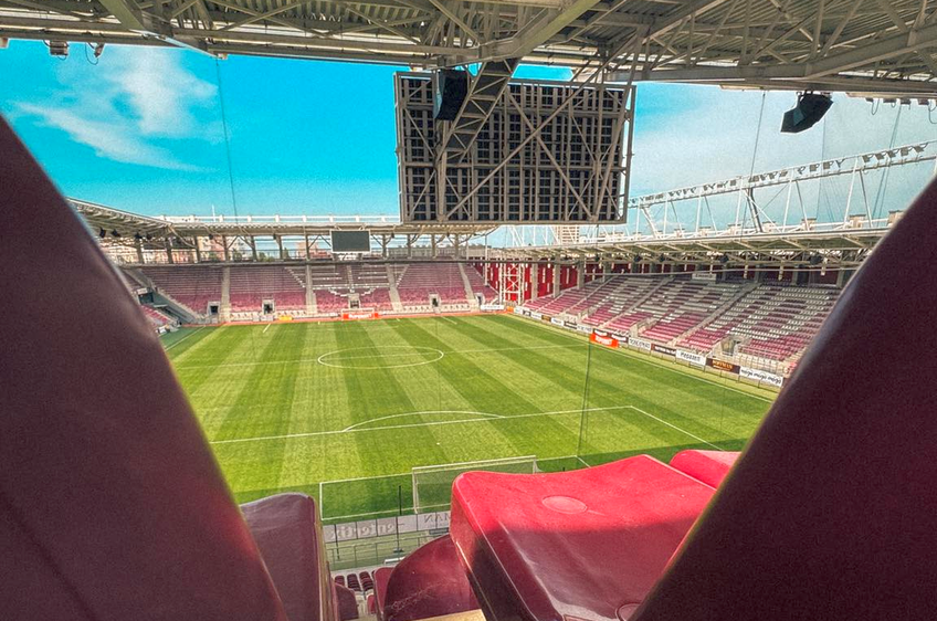 Stadionul Rapid, parte din Baza Sportivă Giulești // foto: Facebook @ FC Rapid