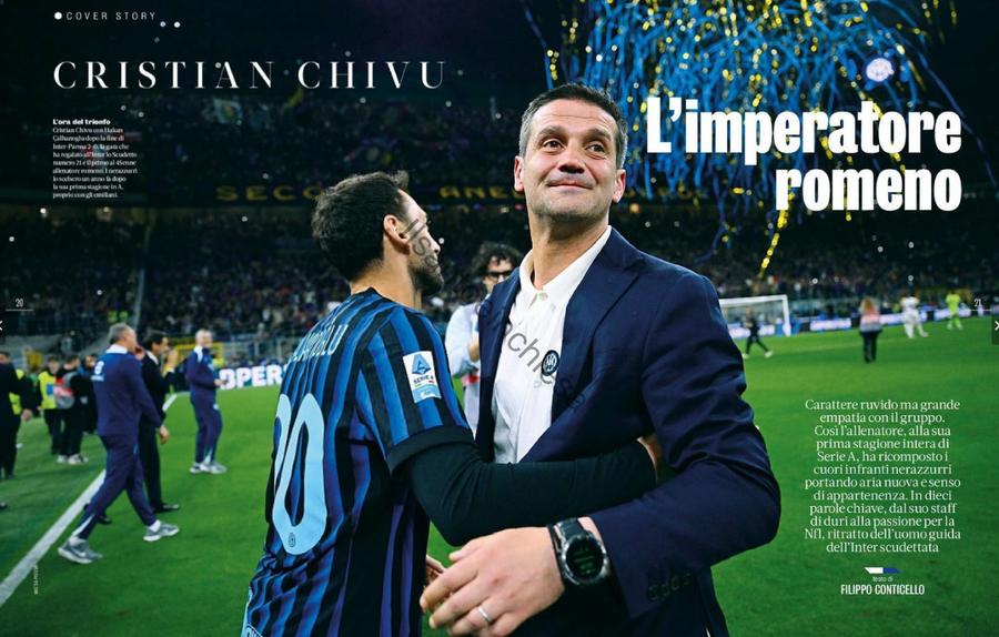 Elogiul suprem adus lui Cristi Chivu în Gazzetta dello Sport » Italienii îi fac o provocare culinară tradițională!