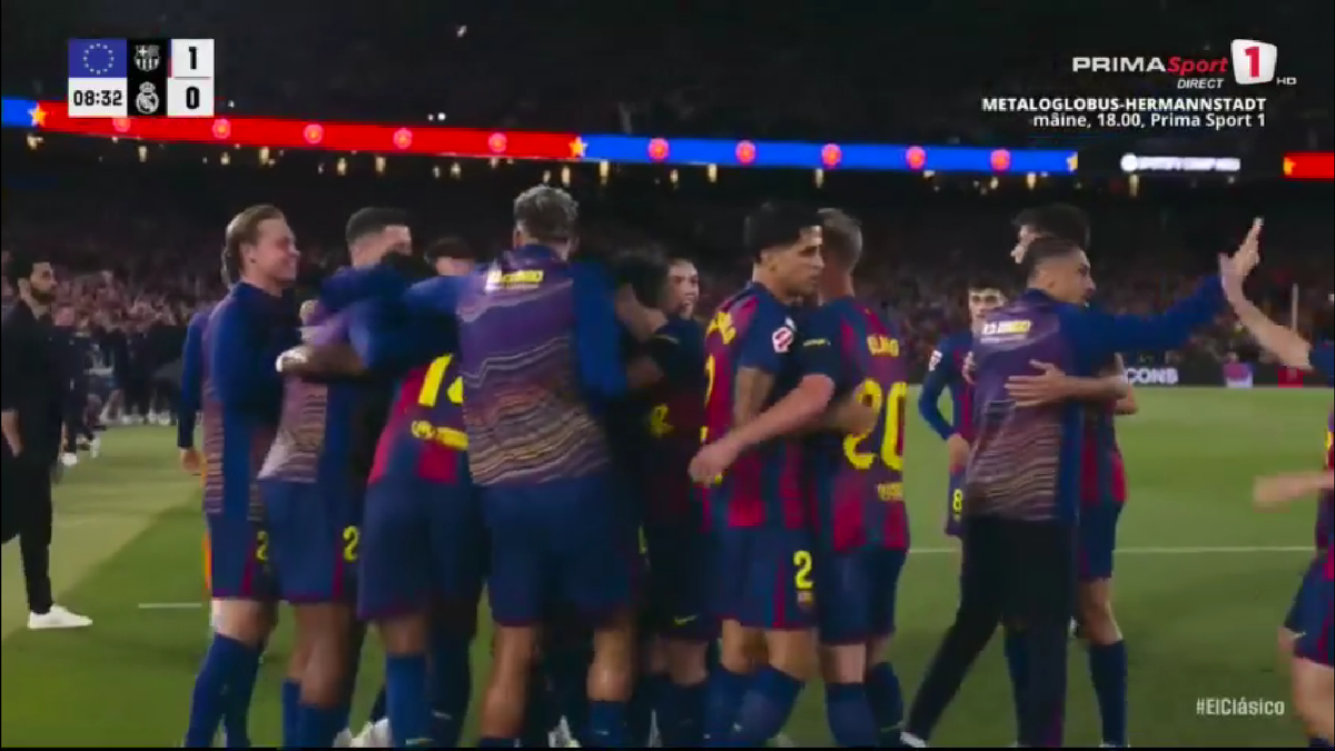 Execuție sublimă la deschiderea de scor din Barcelona - Real Madrid
