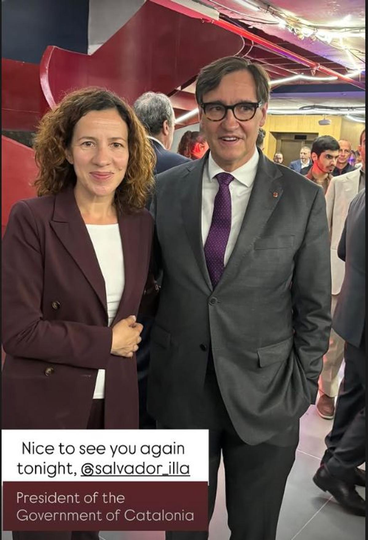 O româncă, invitată de onoare în loja VIP a lui Laporta la Barcelona - Real » A stat lângă șeful catalanilor