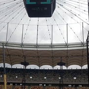 Cum arată Arena Națională înainte de concertul Metallica // Captură foto: TikTok