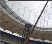 Cum arată Arena Națională înainte de concertul Metallica // Captură foto: TikTok