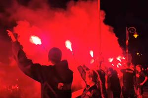 Sărbătoare alb-violet » Au „aprins” malurile Begăi după revenirea lui Poli Timișoara în Liga 2