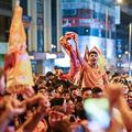Suporterii lui Galatasaray au sărbătorit titlul // foto: Imago Images