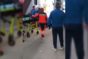 Au oprit autocarul pe drum și l-au dus la spital de urgență, imediat după duelul din Superliga