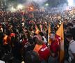 Galatasaray a câștigat al patrulea titlu consecutiv și a scos suporterii în stradă! Imagini spectaculoase