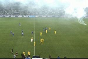 Haos pe teren, meci abandonat » Gazdele au retrogradat, oaspeții au promovat în Ligue 1!