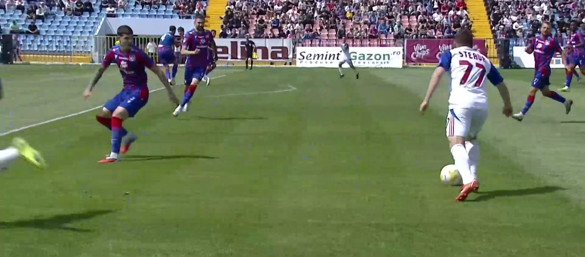 Gol magnific reușit de Adi Popa, Bihor - Steaua
