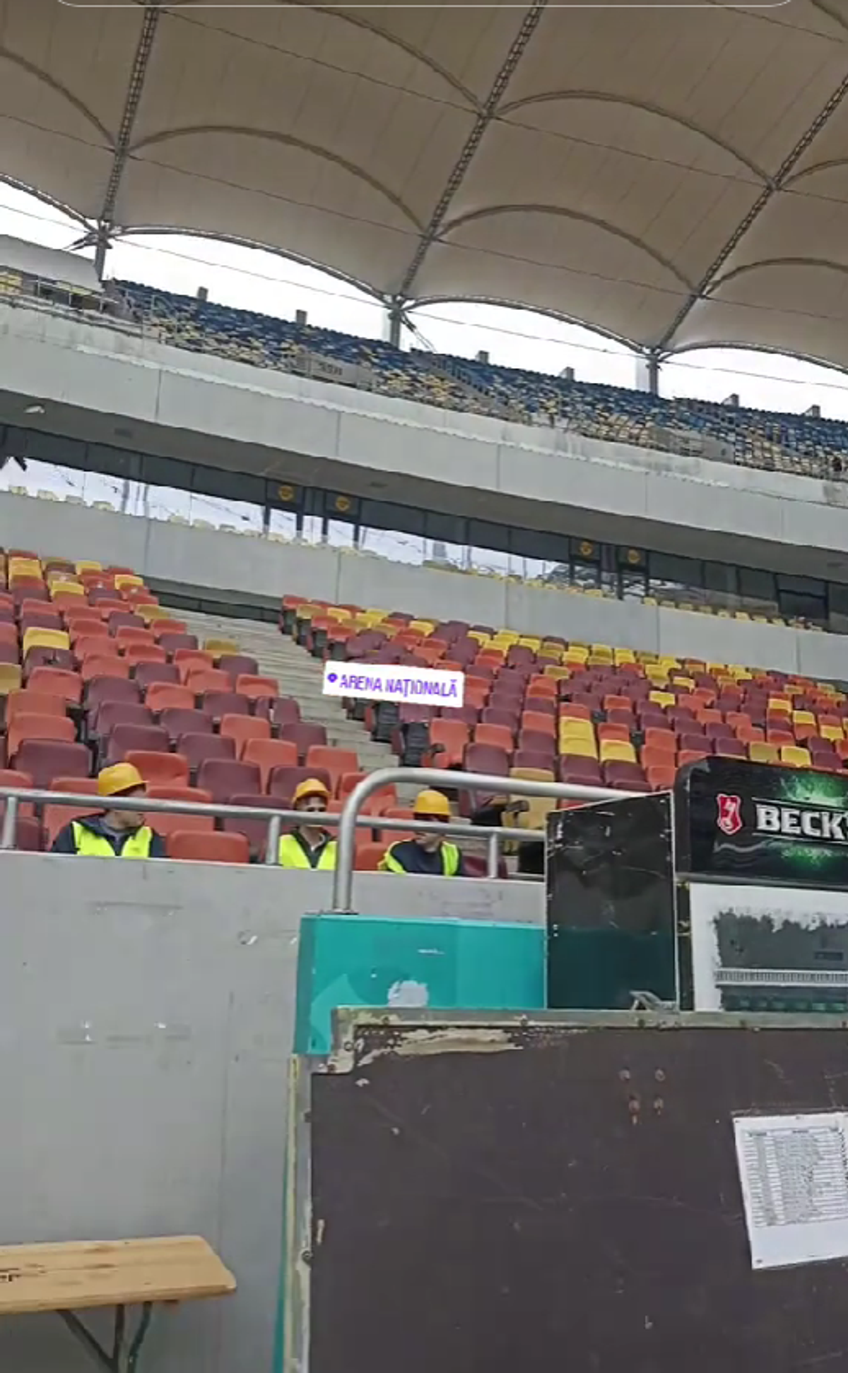Cum arată Arena Națională înainte de concertul Metallica » Stadionul a devenit „zonă de festival”, iar fotbalul a fost mutat din Capitală