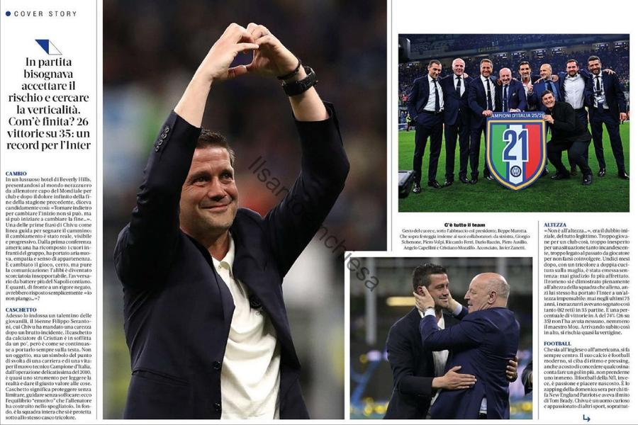 Elogiul suprem adus lui Cristi Chivu în Gazzetta dello Sport » Italienii îi fac o provocare culinară tradițională!