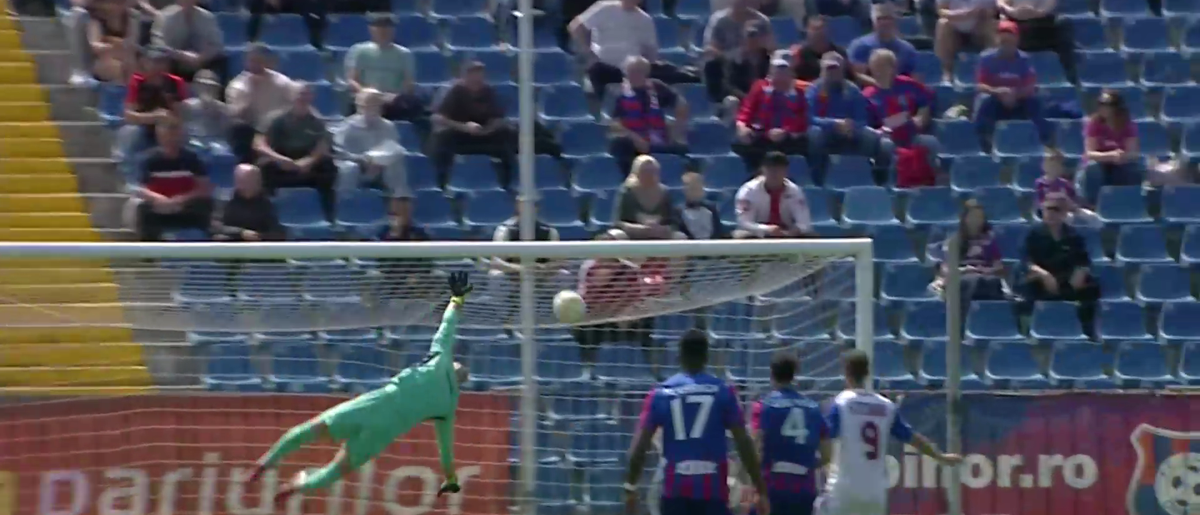 Gol magnific reușit de Adi Popa, Bihor - Steaua