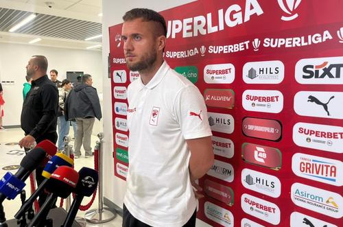 George Pușcaș a marcat în Dinamo - FC Argeș // foto: Ionuț Iordache