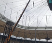 Cum arată Arena Națională înainte de concertul Metallica // Captură foto: TikTok