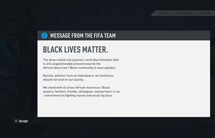 Campania «Black Lives Matter», de acum și în FIFA 20