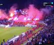 VIDEO+FOTO WOW! Imagini uluitoare din Serbia » Atmosferă incendiară cu 25.000 de fani în tribune la derby-ul Partizan - Steaua Roșie